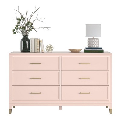 Pink modern store dresser