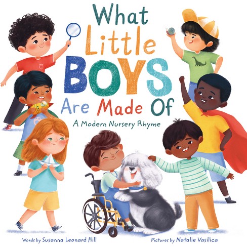 What Little Boys Are Made Of - By Susanna Leonard Hill (hardcover) : Target