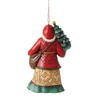 Jim Shore 4.5 Inch Santa W/Tree & Toybag Heartwood Creek Holiday Season Tree Ornaments - 2 of 3