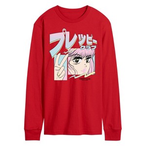 Men's - Instant Message - Preppy Club Long Sleeve Graphic T-Shirt - 1 of 4