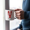 Santa Claws Lobster Mug, Funny Pun Coastal Christmas Holiday Gift | OrnamentallyYou - 4 of 4