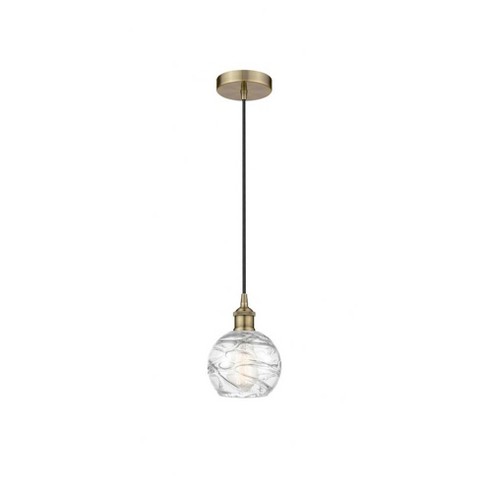 Innovations Lighting Athens Deco Swirl 1 - Light Pendant in  Antique Brass - image 1 of 1