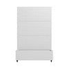PexFix 72 in. H x 47 in. W White Metal Rectangle Wall Planter Box with Trellis for Climbing Plants - 3 of 4