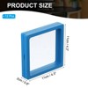 Unique Bargains Transparent PE 3D Floating Display Stand Holder Jewelry Storage Box 12 Pcs - 2 of 3