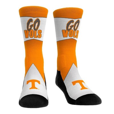 NCAA Tennessee Volunteers Adult Battle Call Crew Socks - L/XL