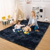 Fluffy Rug Feet Extra Large Plush Shaggy Rugs for Living Room - 3 of 4