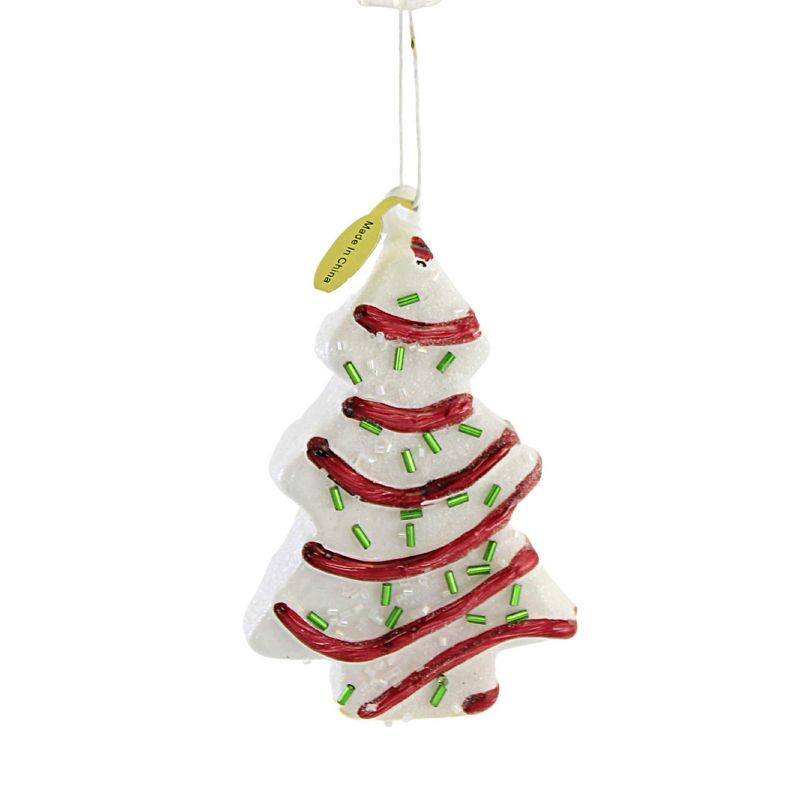 Cody Foster 4.0 Inch Christmas Tree Cake Ornament Snack Debbie Sweets Tree Ornaments, 1 of 4