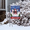 Briarwood Lane Garden Flag 12x18 For Outdoor American Snowmen Winter For Winter Garden Flag Flags For Outside - 4 of 4