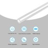 Unique Bargains Lamp and Lantern Water Cooling System Acrylic Rigid Round Pipe Clear 10" - 3 of 4