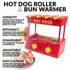 Nostalgia Hot Dog Roller and Bun Warmer, 8 Hot Dog and 6 Bun Capacity - 2 of 4