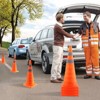 VEVOR Safety Cones, 4 Pack 28 inch Collapsible Traffic Cones, Construction Cones with Reflective Collars, Wide Base and A Storage Bag - 2 of 4