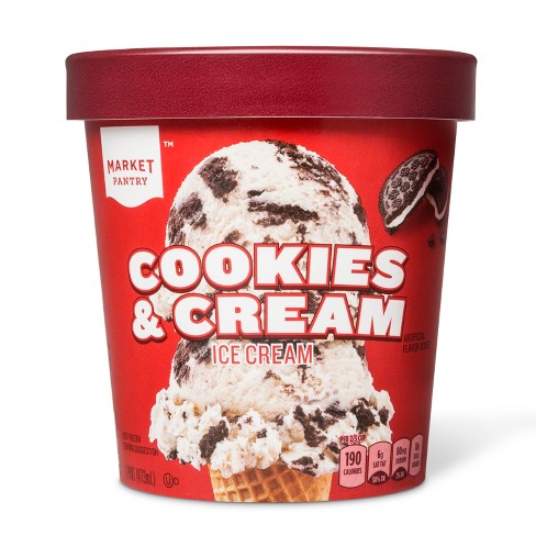 Cookies Cream Ice Cream 16oz Market Pantry Target