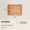 John Boos Wide Reversible Cutting/Carving Board with Juice Groove - 2 of 4