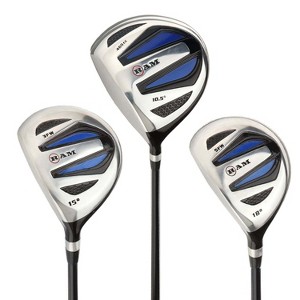 Ram Golf EZ3 Mens Wood Set - Graphite Driver, 3 & 5 Wood Lefty - w/ Headcovers - 1 of 4