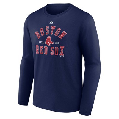 MLB Boston Red Sox Men's Long Sleeve Core T-Shirt