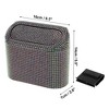 Unique Bargains Car Trash Can Rhinestones Hanging Car Door ABS Trash Bin Assorted Color 1 Pcs - 4 of 4