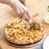 Stainless Steel Round Pizza Cutter Knife(Silver) - 3 of 4