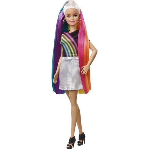 Barbie Rainbow Sparkle Hair Barbie Doll - image 1 of 4