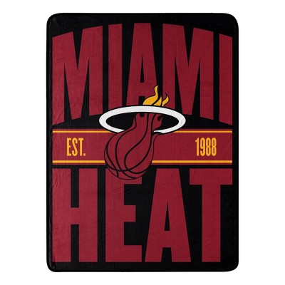 NBA Miami Heat Micro Throw Blanket