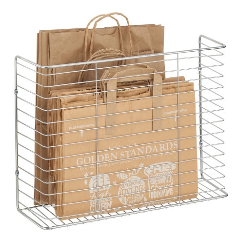 Mdesign Metal Kitchen Shelf Stackable Organizer Storage Rack, 2 Pack,  Chrome : Target