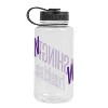 NCAA Washington Huskies Portable Drinkware - 38oz: Plastic Water Bottle, NCAA Licensed - 2 of 2