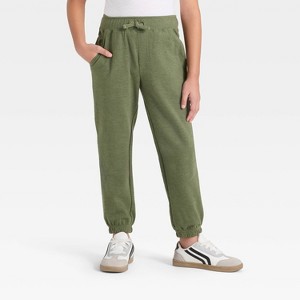 Boys' Fleece Pull-On Jogger Pants - Cat & Jack™ - 1 of 3