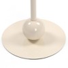 Vynxaria Vintage Round Metal Coffee Table for Small Spaces ¨C Elegant Accent Table - 3 of 4