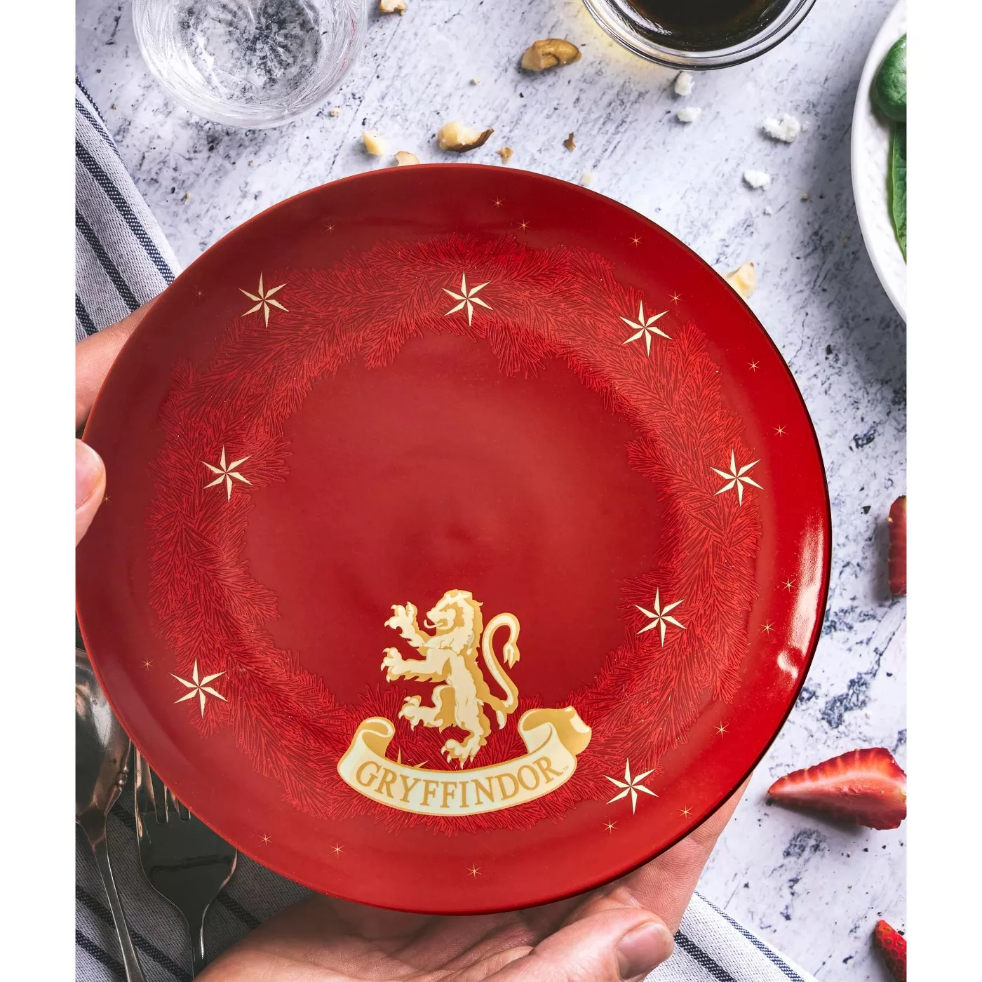 Seven20 Harry Potter Houses 4-Piece Porcelain Dinner Plate Set - image 6 of 6