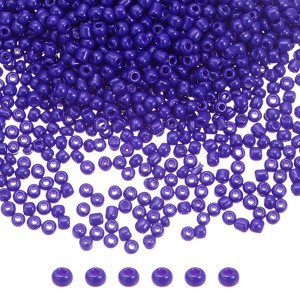Unique Bargains Loose DIY Earring Necklace Making Glass Round Beads 12000 Pcs - 1 of 4