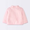 Baby Girls' Heart Fuzzy Jacket - Cloud Island™ Pink - 2 of 4