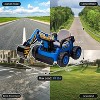 Kids Ride-On Excavator Digger Car, 12V Remote Control Electric Digging Arm, Dual 35W Motors, 10Ah Large Battery - 2 of 4