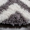 Chevron Shag SG250 Hand Tufted Indoor Rugs - Safavieh - 3 of 3