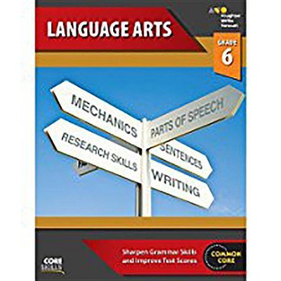 Core Skills Language Arts Workbook Grade 6 - (Core Skills Lang Arts) by  Houghton Mifflin Harcourt (Paperback)