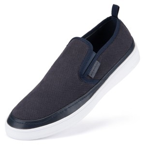 Mio Marino - Men's Suede Slip-On Fashion Sneaker - 1 of 4