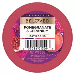 Beloved Bath Bomb - Pomegranate & Geranium - 5oz