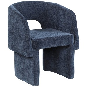 Meridian Furniture,Emmet Chenille Fabric Dining Chair / Accent Chair - 1 of 4