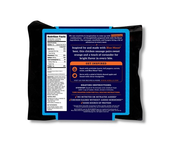 Aidells Orange & Coriander Chicken Sausage Links - 12oz