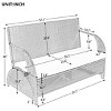 Versatile Outdoor Loveseat That Converts To Four Seats And A Table,Outdoor Patio Sofa - Maison Boucle - 4 of 4