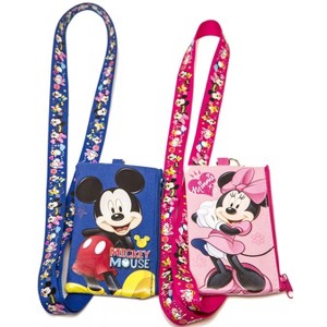 Disney Set of 2 Mickey and Minnie Mouse Lanyards with Detachable Coin Purse by n/a - 1 of 1
