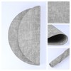 REGALWOVEN Faux Leather Washable Wipeable Heat Resistan Placemats 6 Pcs - 2 of 4