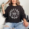 Simply Sage Market Women's Graphic Sweatshirt Basketball Mom Distressed - 2 of 4