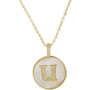 Gold Initial Necklace for Women, Personalized Letter Pendant with Gift Box for Christmas & Birthday - 1 of 4