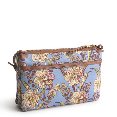 Vera Bradley Women's Oxford Canvas Foxbury Crossbody Bag Begonia Fields — фото 2