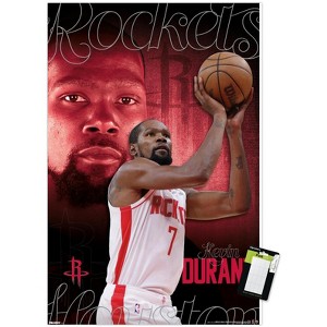 Trends International NBA Houston Rockets - Kevin Durant 25 Unframed Wall Poster Prints - 1 of 4
