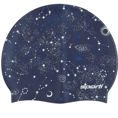 Sporti Constellation Silicone Swim Cap