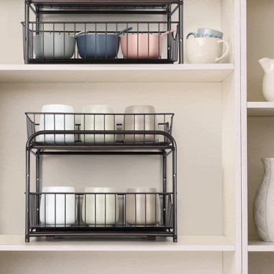 Apex Vanguards Brown Under Sink Kitchen Pantry Organizer