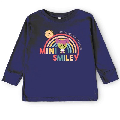 The Juniper Shop Mini Smiley Let The Adventures Begin Aria Toddler Long Sleeve Tee