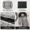 JOEJOY Orthopedic Washable Dog Bed for Large Dogs, Pet Bed with Removable Cover, Support for Arthritis & Joint Pain - Ideal Gift for Senior Pets - 3 of 4