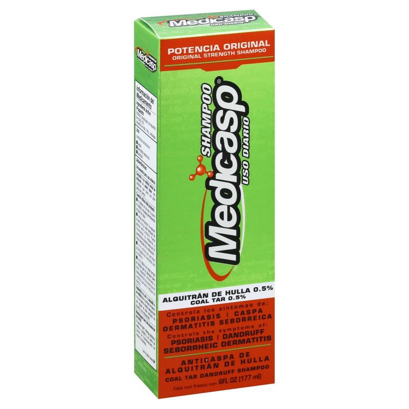Medicasp Coal Tar Gel Dandruff Shampoo - 6 fl oz, 2 of 8