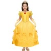 Joyfy Girls' Halloween Costume Yellow Princess Dress for Halloween Dress-Up Cosplay Party - 3 of 4